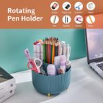 Picture of  Desk Organiser,360-Degree Rotating Pen Holder for Desk, Desk Organizers and Accessories with 5 Compartments Pencil Organizer