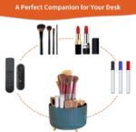 Picture of  Desk Organiser,360-Degree Rotating Pen Holder for Desk, Desk Organizers and Accessories with 5 Compartments Pencil Organizer