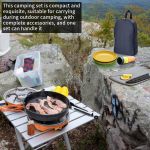 Picture of 23-Piece Camping Cooking Utensils Set – Portable BBQ & Outdoor Kitchen Gear for Camping, Travel, Picnics, and Grilling