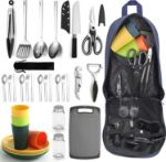 Picture of 23-Piece Camping Cooking Utensils Set – Portable BBQ & Outdoor Kitchen Gear for Camping, Travel, Picnics, and Grilling