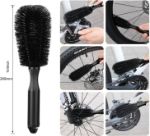 Picture of 8pcs Bike Cleaning Brush Kit, Bike Chain Cleaner Multi Tool Bicycle Maintenance Accessories for Bike & Motorbike Chain/Tire/Sprocket Cycling Corner Stain Dirt Clean