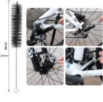 Picture of 8pcs Bike Cleaning Brush Kit, Bike Chain Cleaner Multi Tool Bicycle Maintenance Accessories for Bike & Motorbike Chain/Tire/Sprocket Cycling Corner Stain Dirt Clean