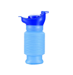 Picture of Shrinkable Urinal, 750ml Male Female Portable Mobile Toilet Potty Pee Urine Bottle, Reusable Emergency Urinal for Camping 