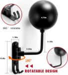 Picture of Motorcycle Accessories, Helmet Holder, Helmet Holder for Bike 180 Degree Rotation