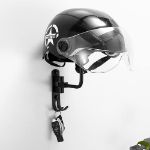 Picture of Motorcycle Accessories, Helmet Holder, Helmet Holder for Bike 180 Degree Rotation